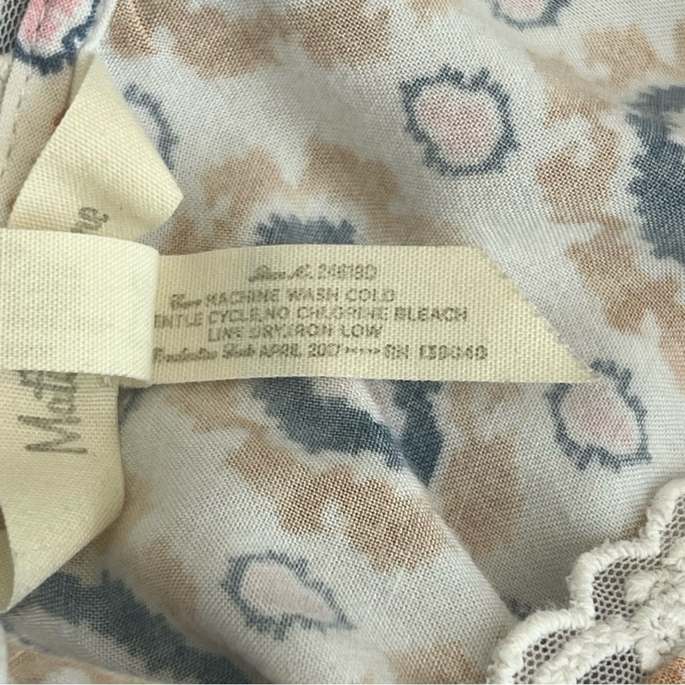 Matilda Jane Cream and Gray Lace Trim Dress - Picture 10 of 12